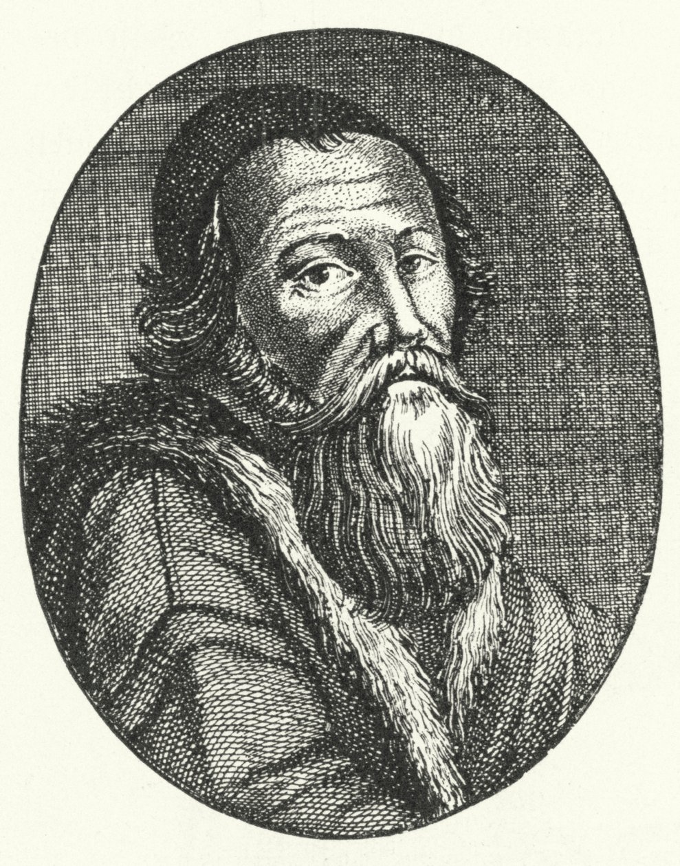 Amos Comenius, tschechischer Schriftsteller und Philosoph (Stich) von German School