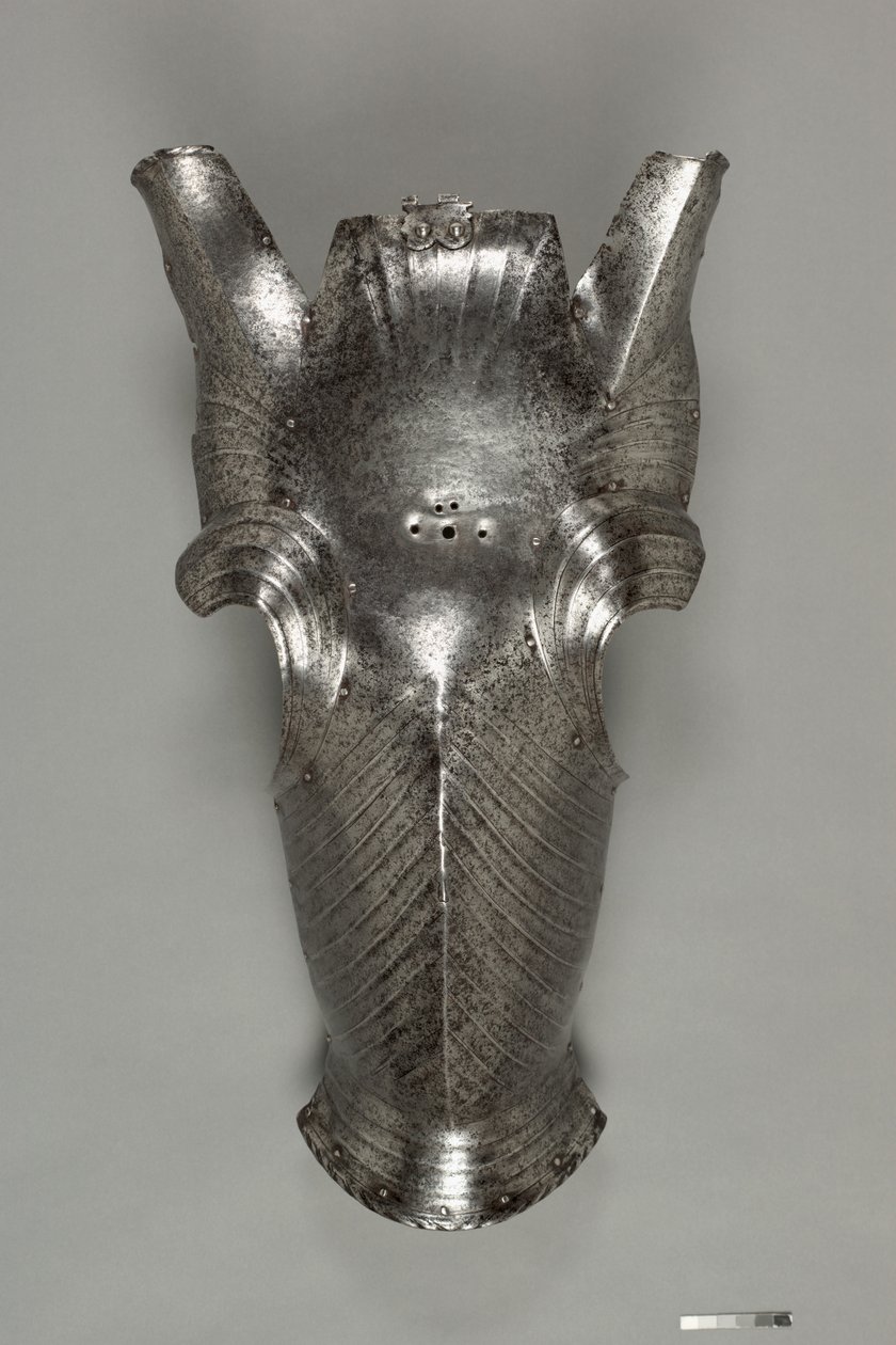 Chanfron im Maximilianstil, um 1510 von German School