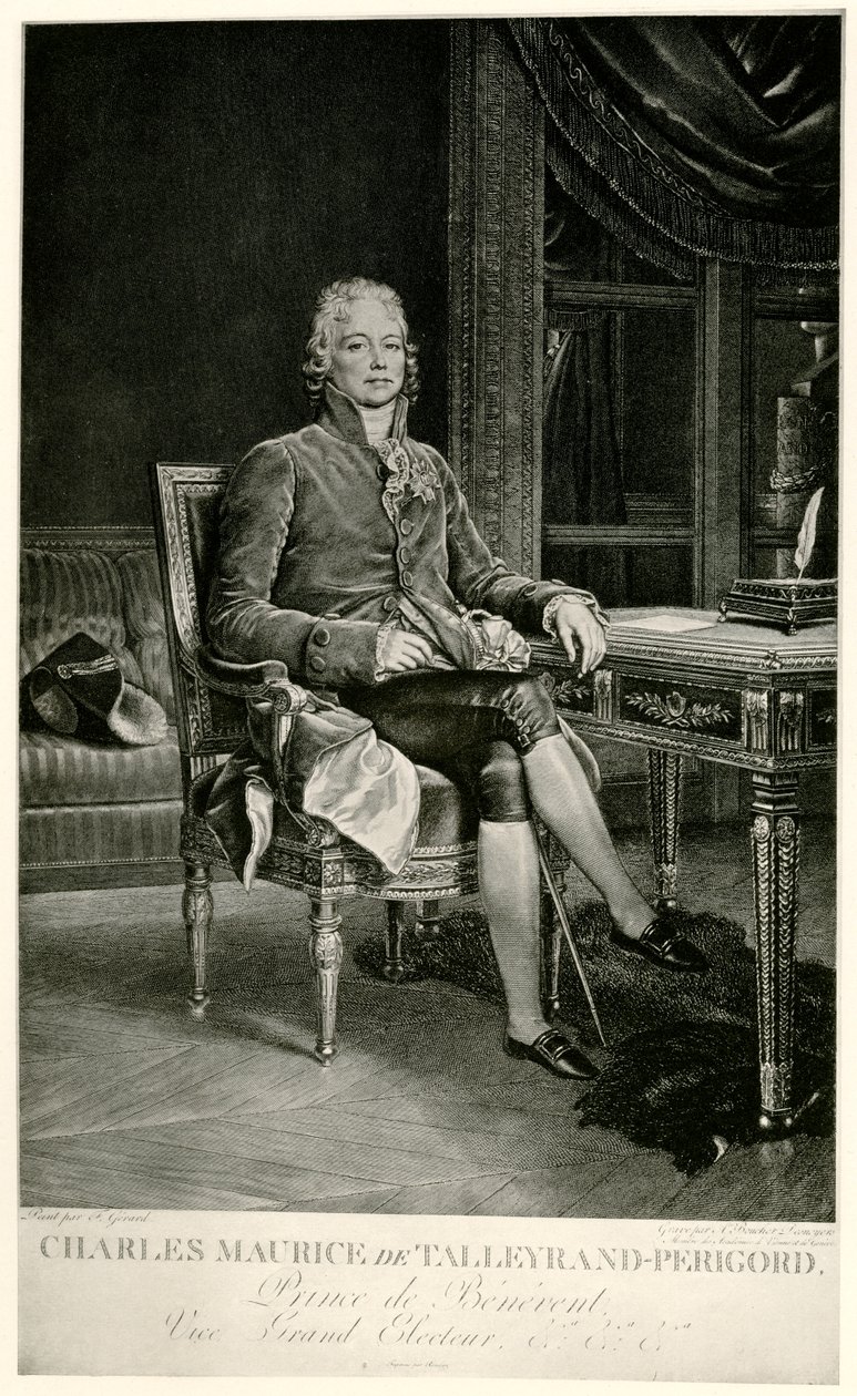 Charles Maurice Herzog von Talleyrand-Périgord von German School