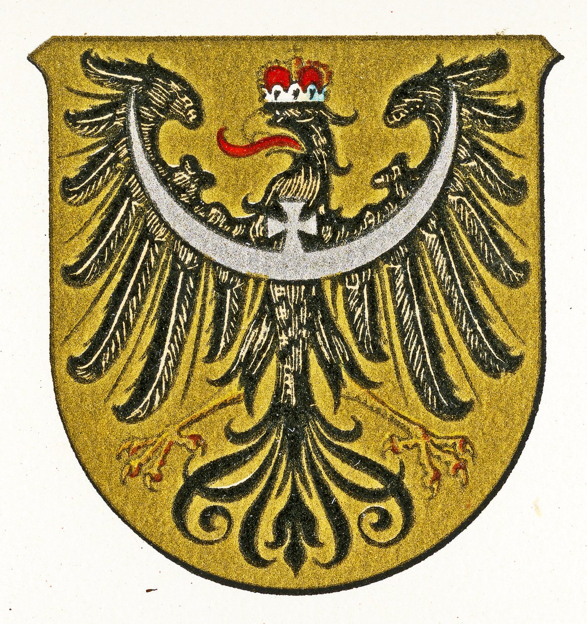 Wappen von Schlesien, ca. 1898 von German School