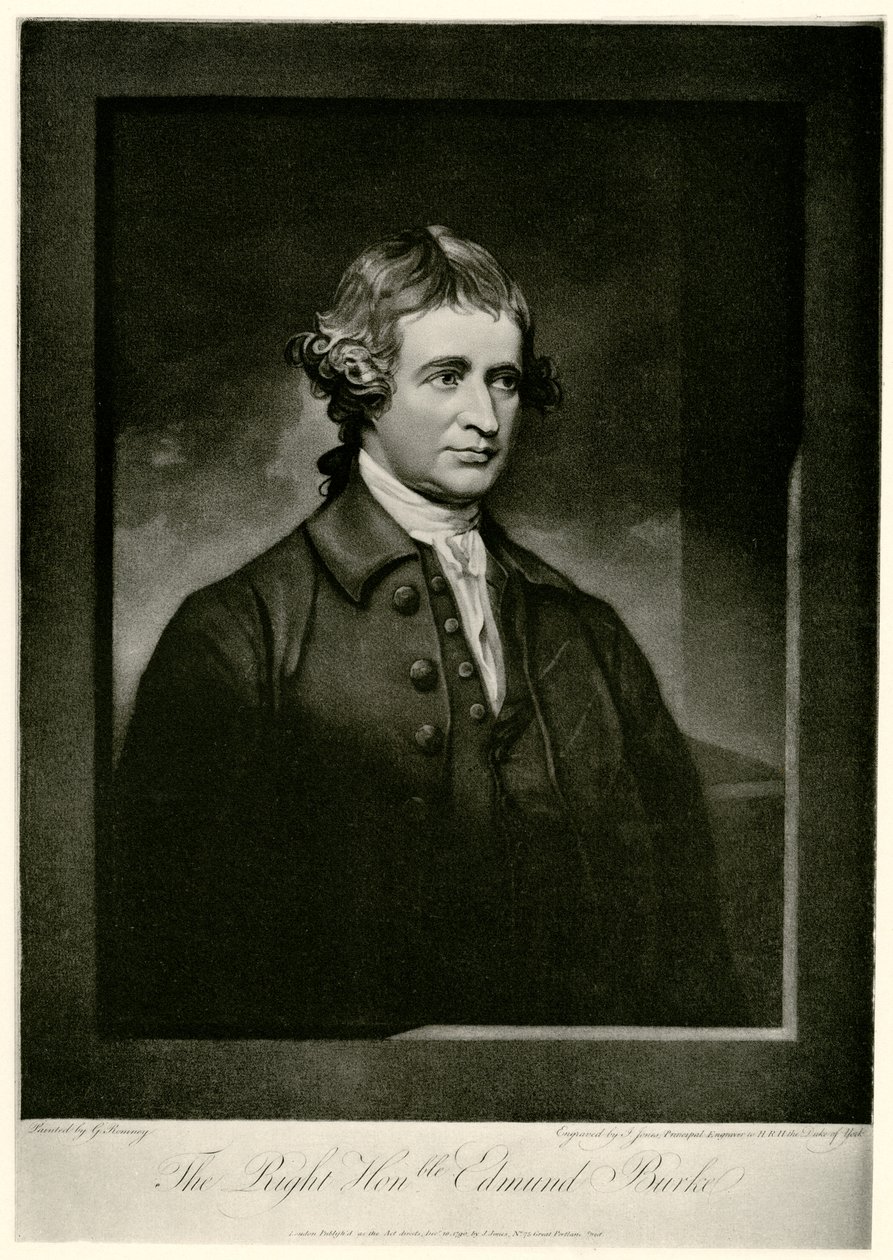 Edmund Burke von German School