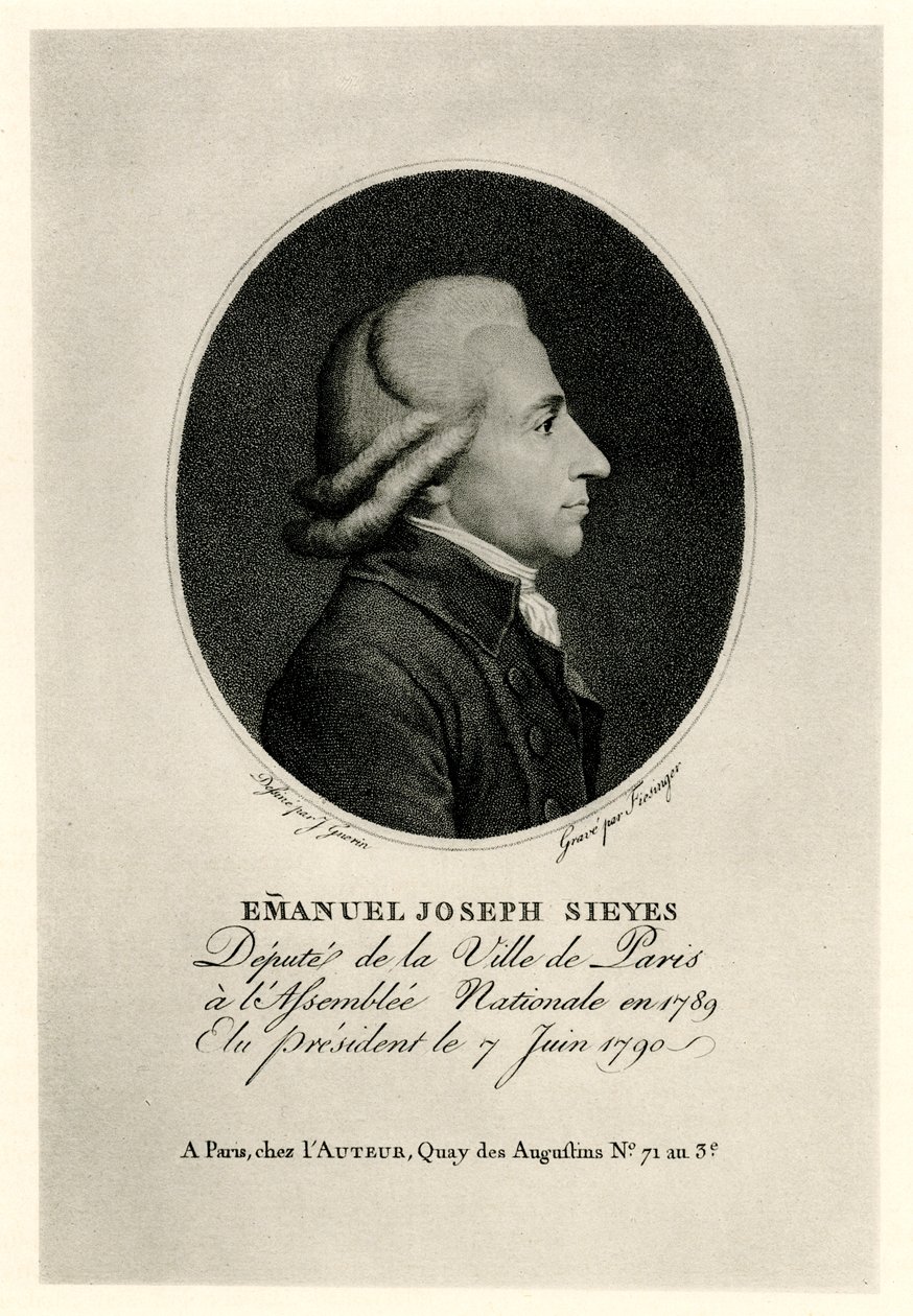 Emanuel Josephe Graf Sieyès von German School