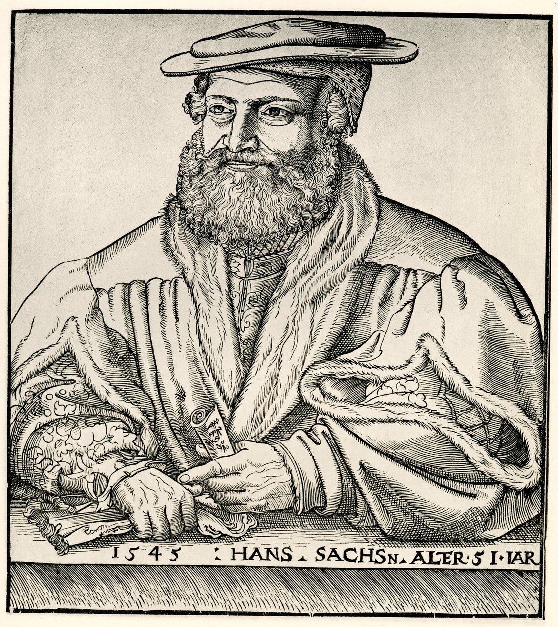 Hans Sachs von German School