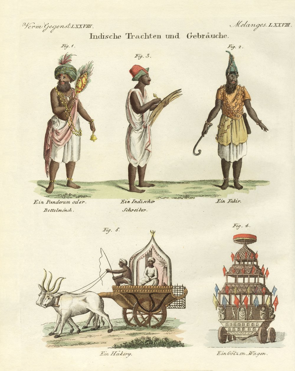 Indische Kleider von German School