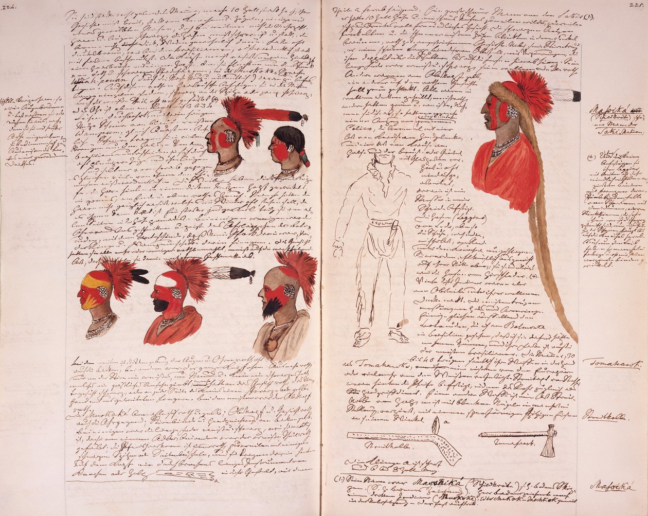 Tagebuch von Prinz Maximilian von Wied von German School