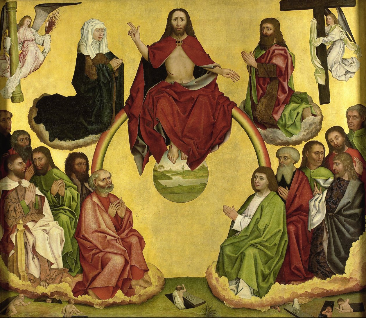 Das Jüngste Gericht, ca. 1500 von German School
