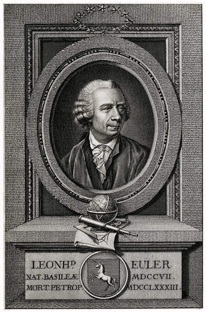 Leonhard Euler von German School
