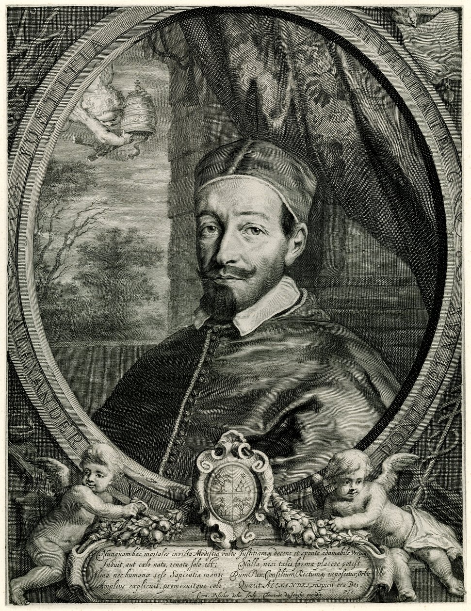 Papst Alexander VII. von German School