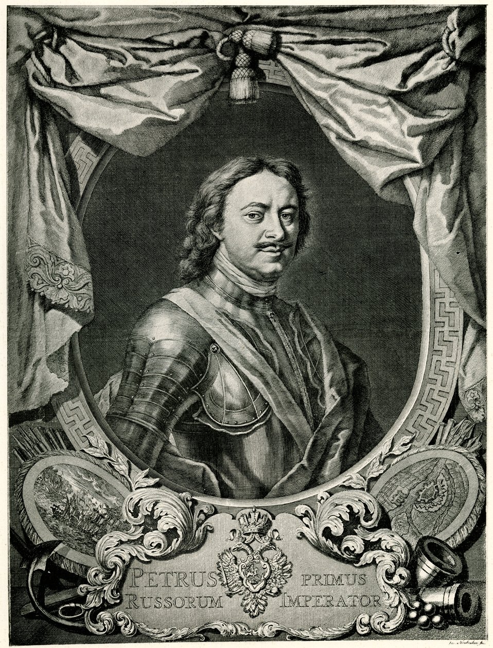 Peter I. der Große von German School