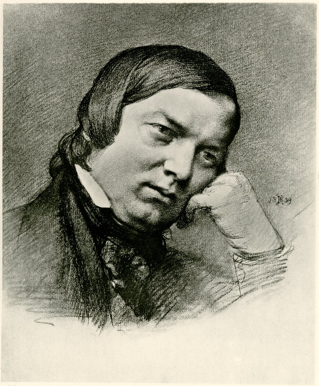 Robert Schumann, 1859 von German School