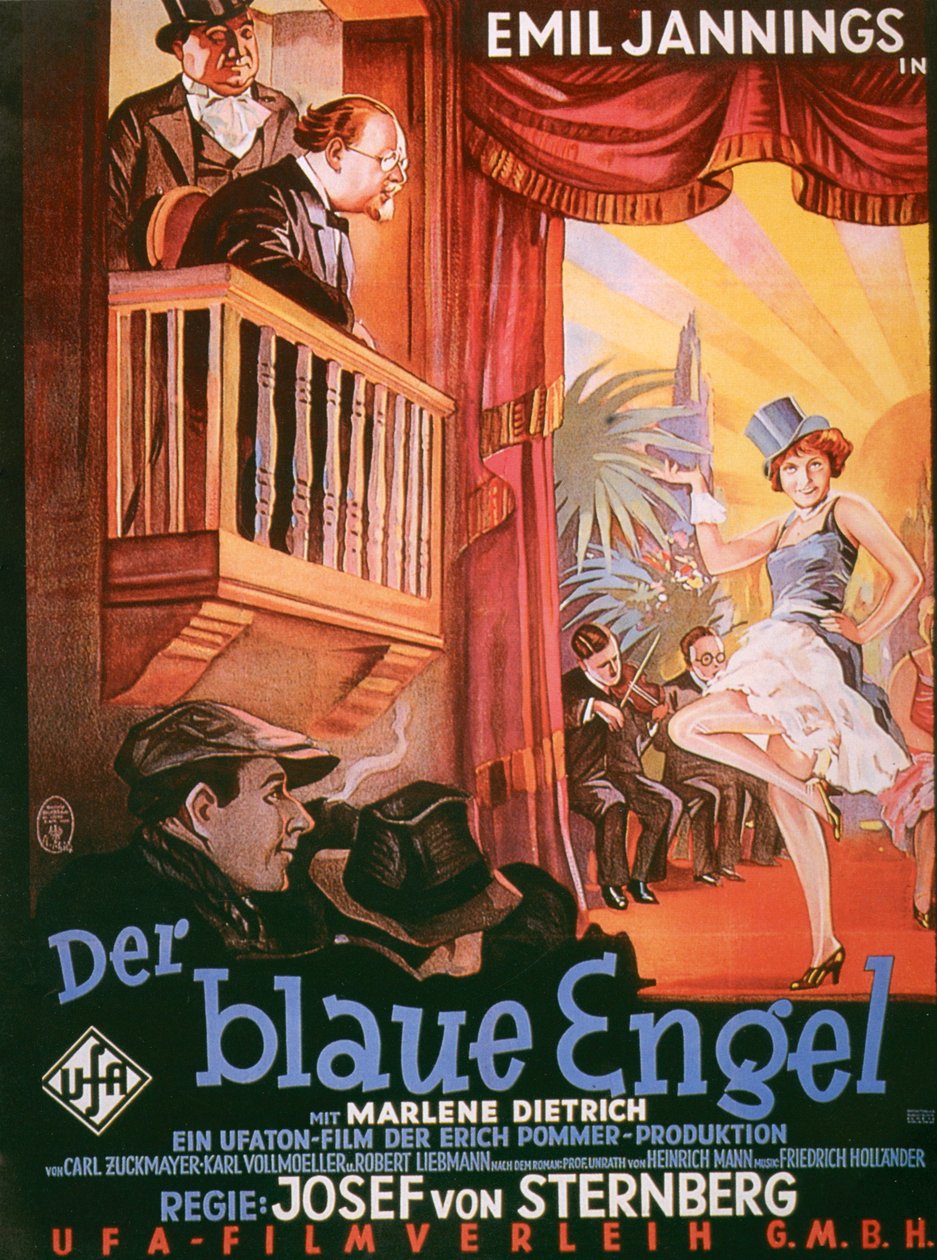 Der blaue Engel Filmplakat von German School