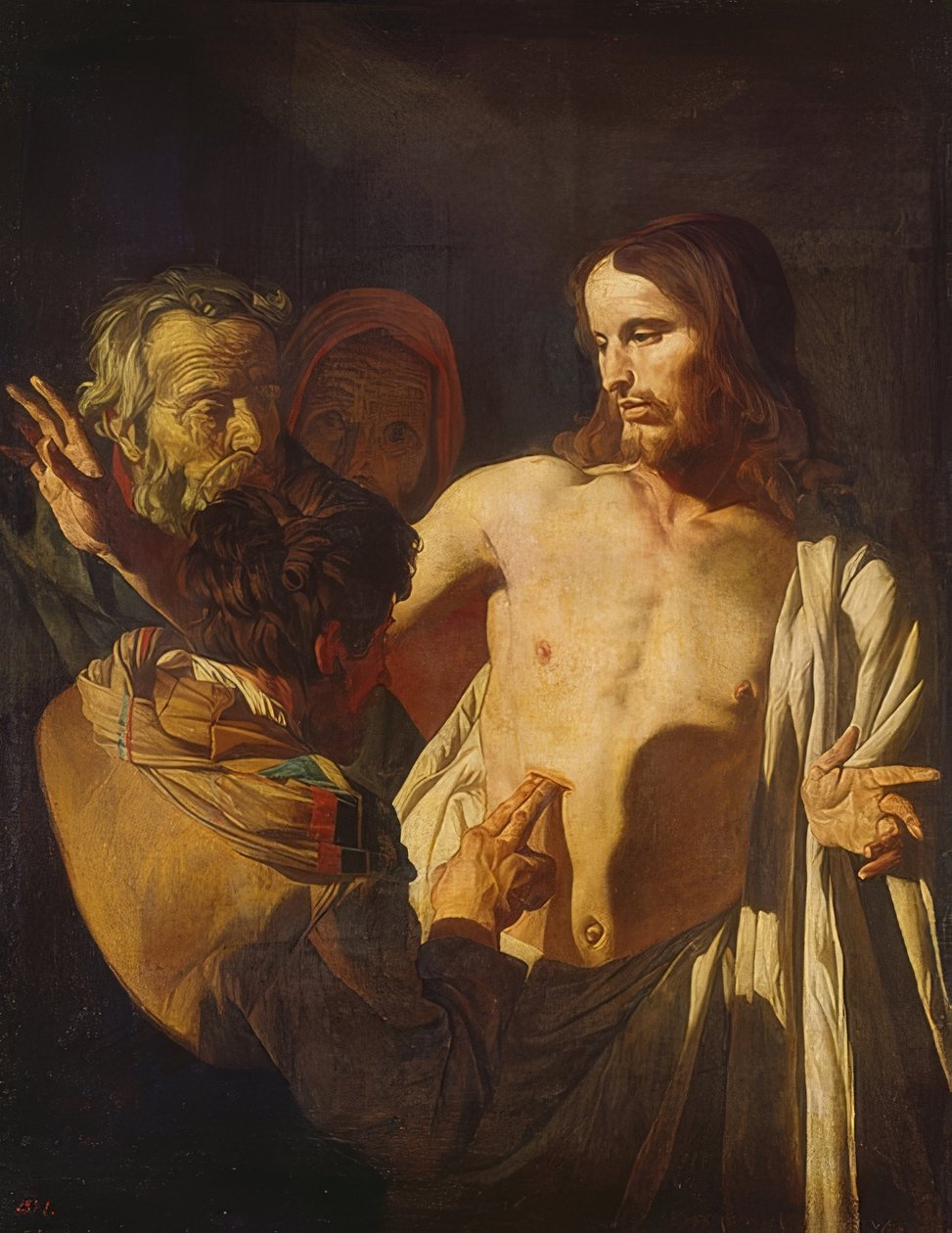 Der ungläubige Thomas von Gerrit van Honthorst