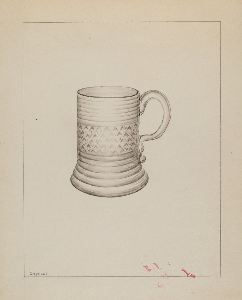 Becher von Giacinto Capelli