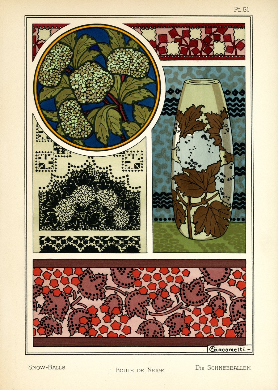 Die Schneebälle von Giovanni Giacometti