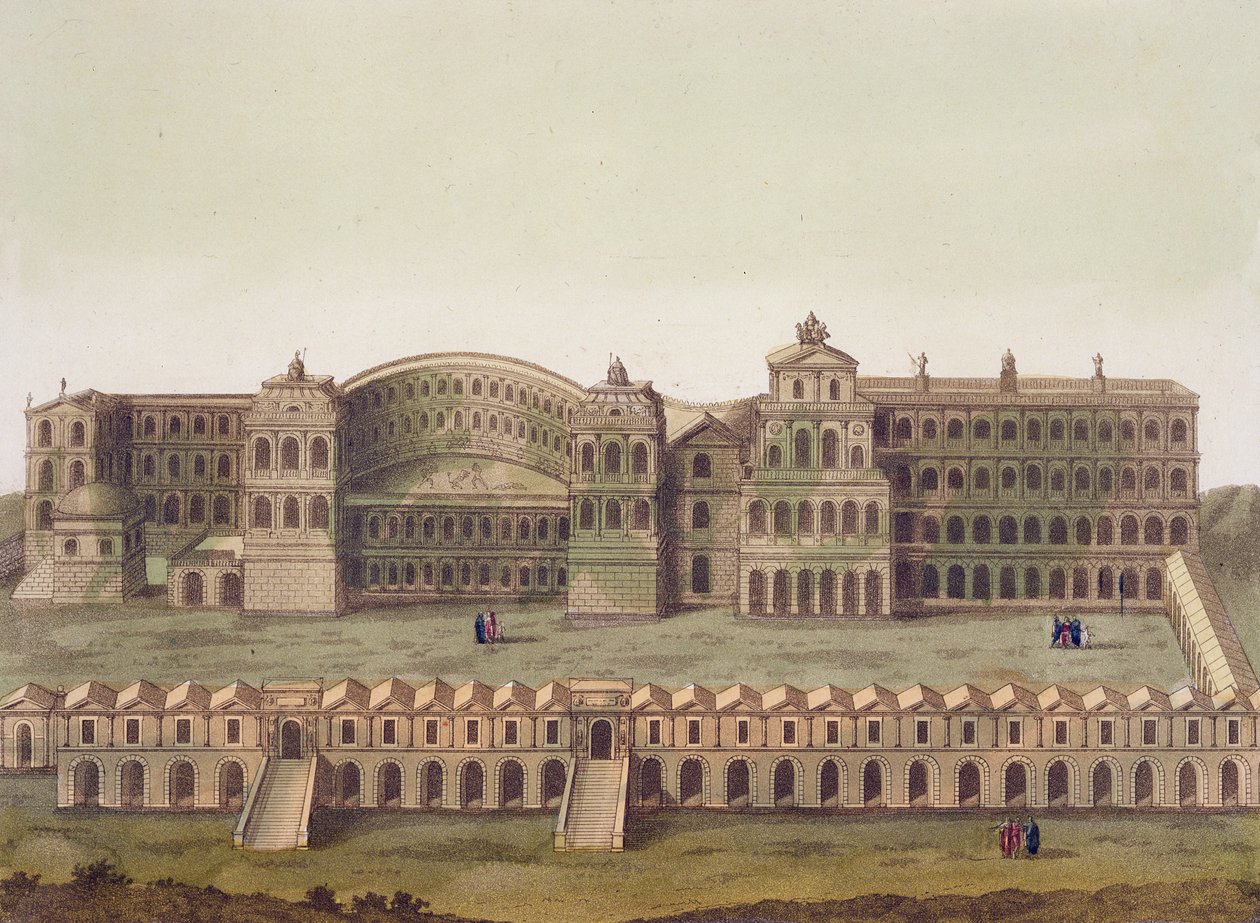 Palast der Cäsaren, Rom, aus 