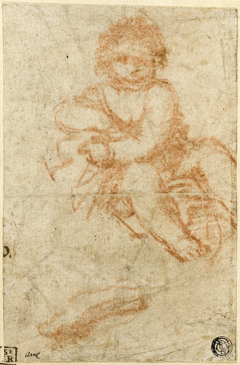 Studie für das Christkind von Giacomo Cavedone