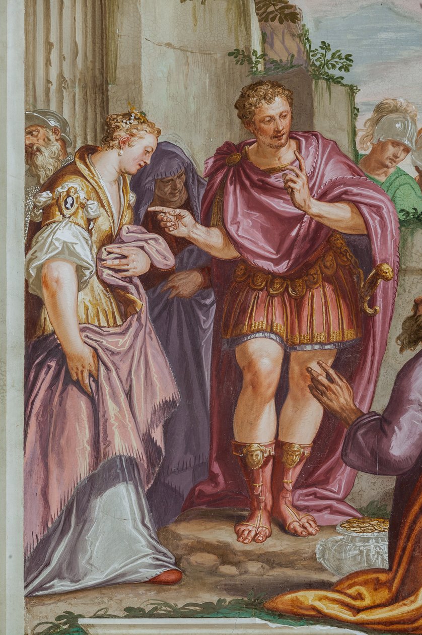 Scipios Gnade, Hauptsaal, ca. 1565 von Giambattista Zelotti