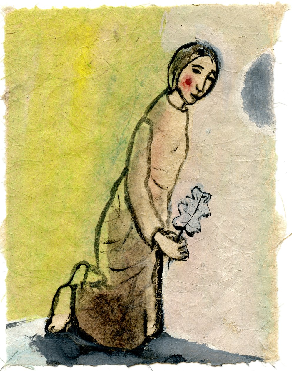 Eichenblatt, 2005 von Gigi Sudbury