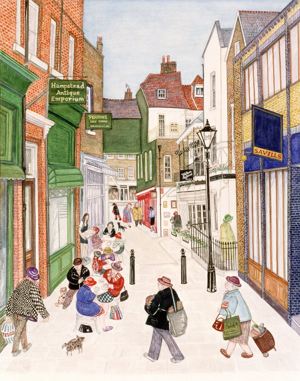 Perrins Court von Gillian Lawson