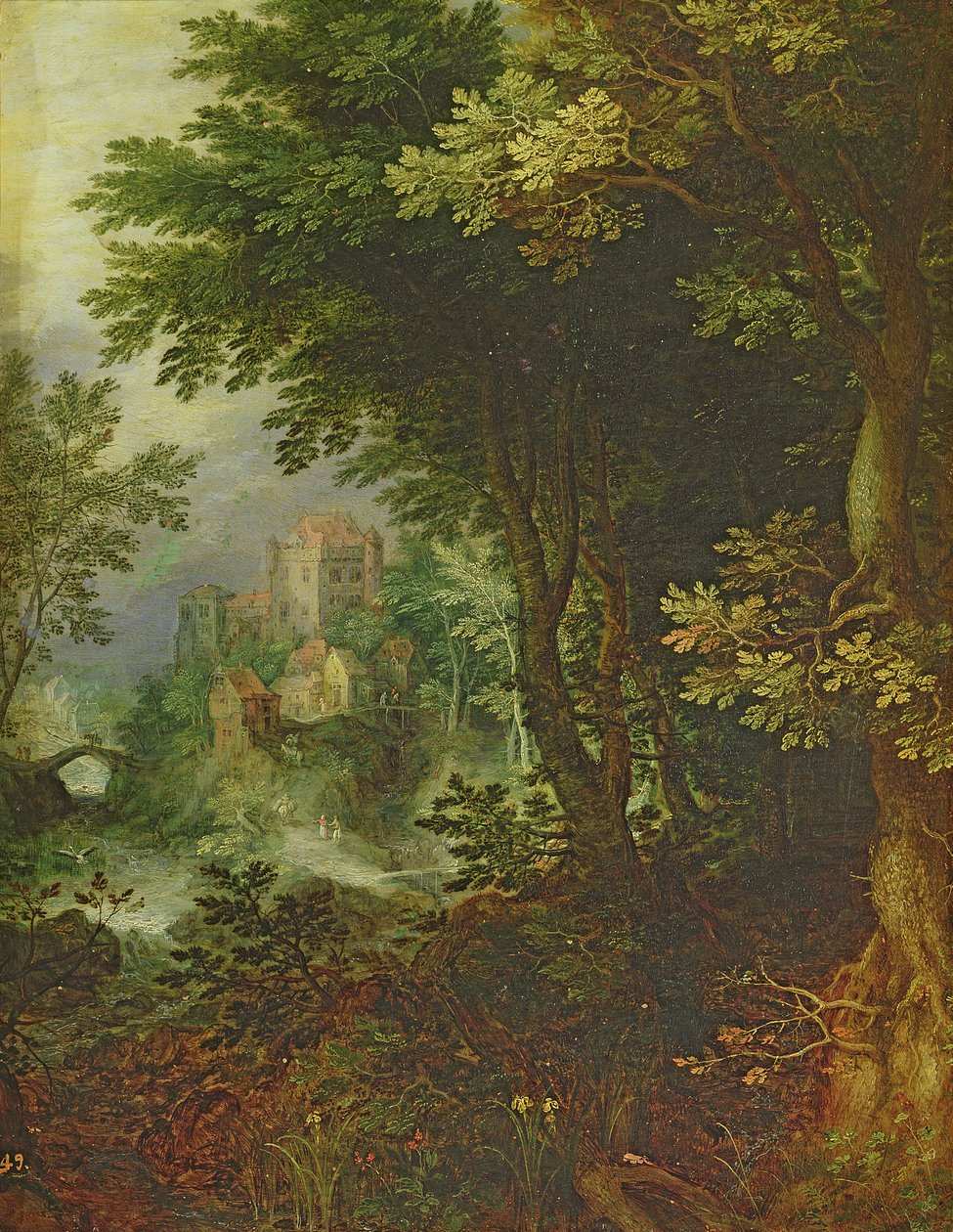 Landschaft von Gillis van III Coninxloo