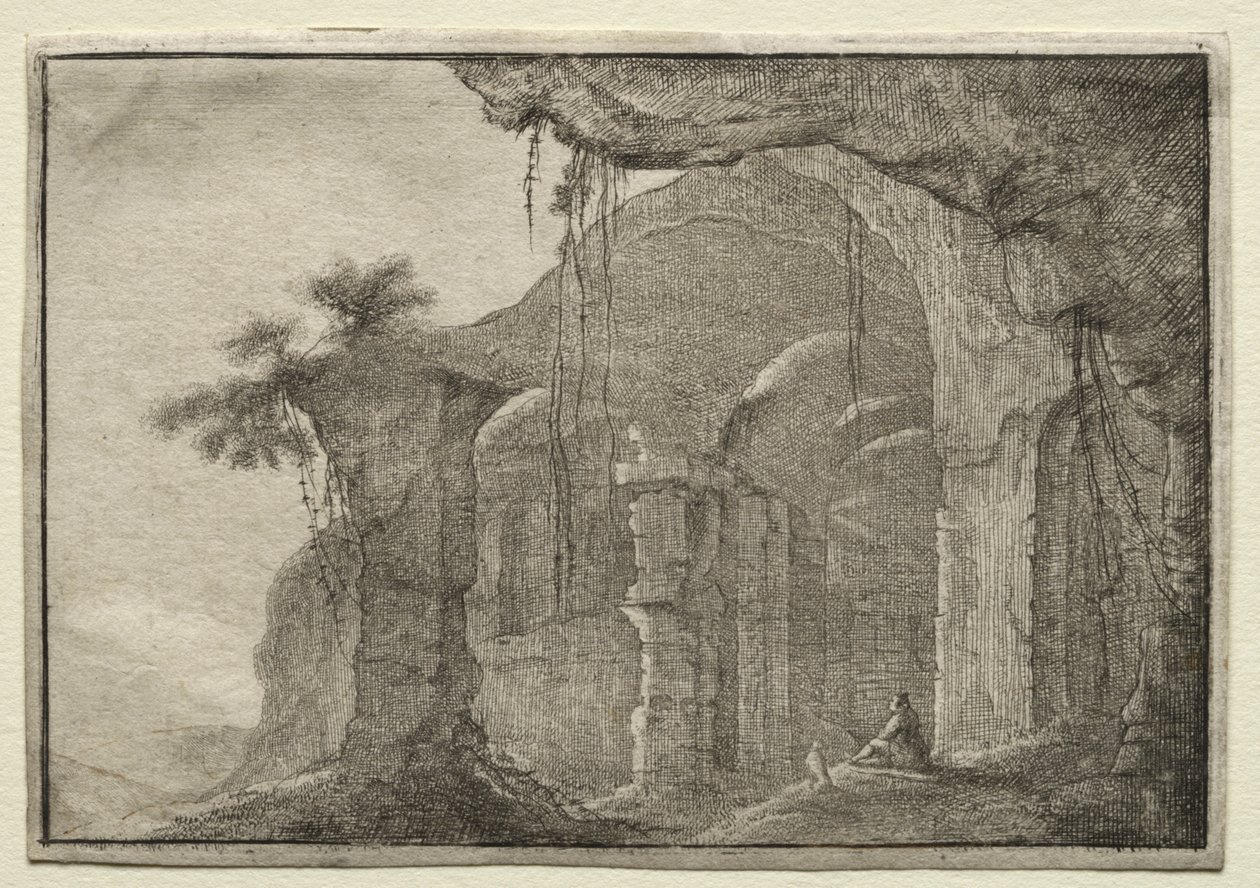 Ruinen eines Amphitheaters von Gillis Neyts