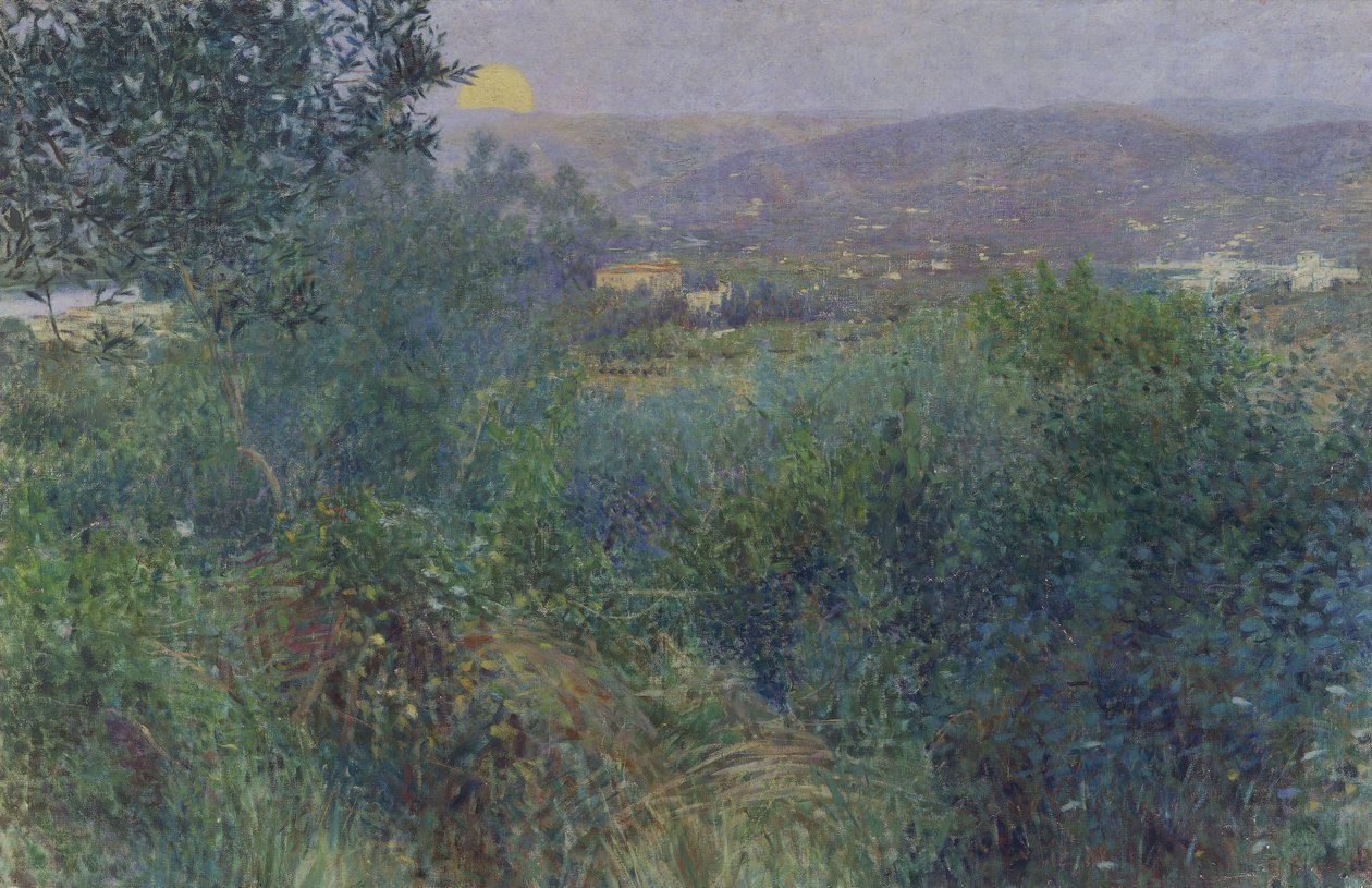Der aufgehende Mond von Giorgio Kienerk