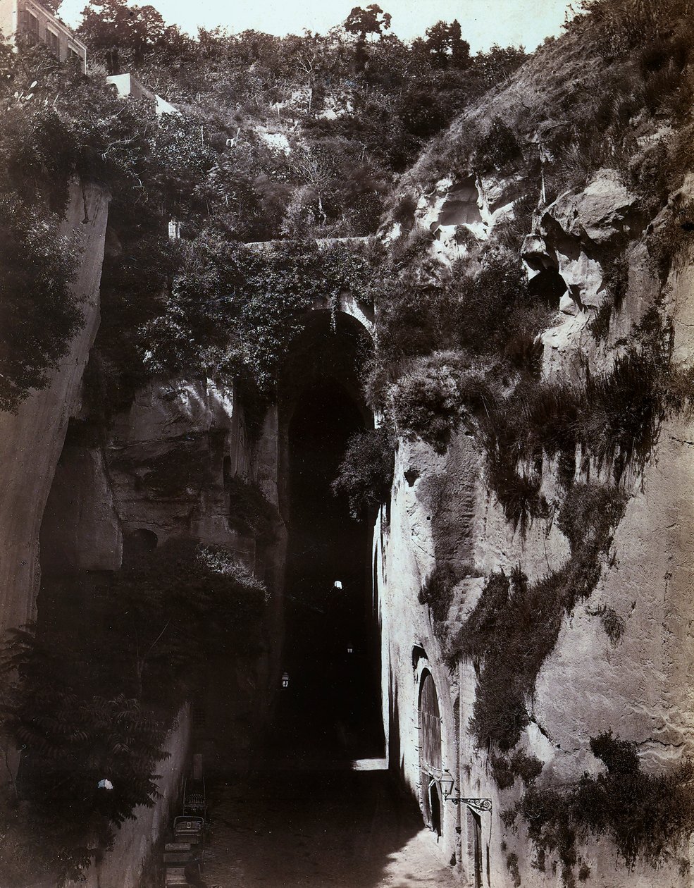 Ansicht von Piedigrotta in Neapel von Giorgio Sommer