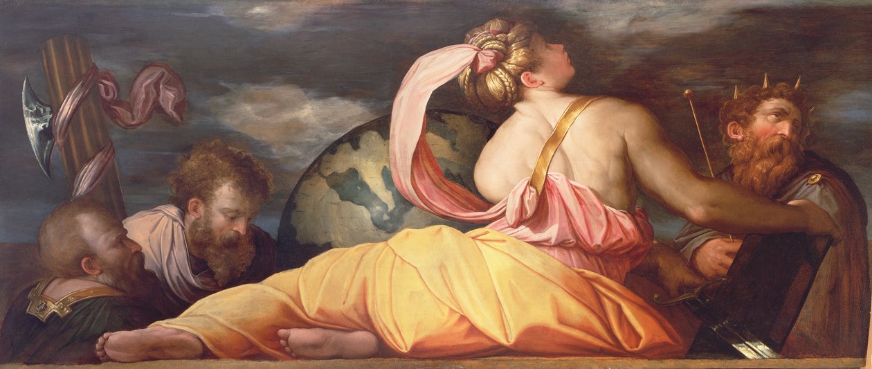 Allegorie der Geographie von Giorgio Vasari