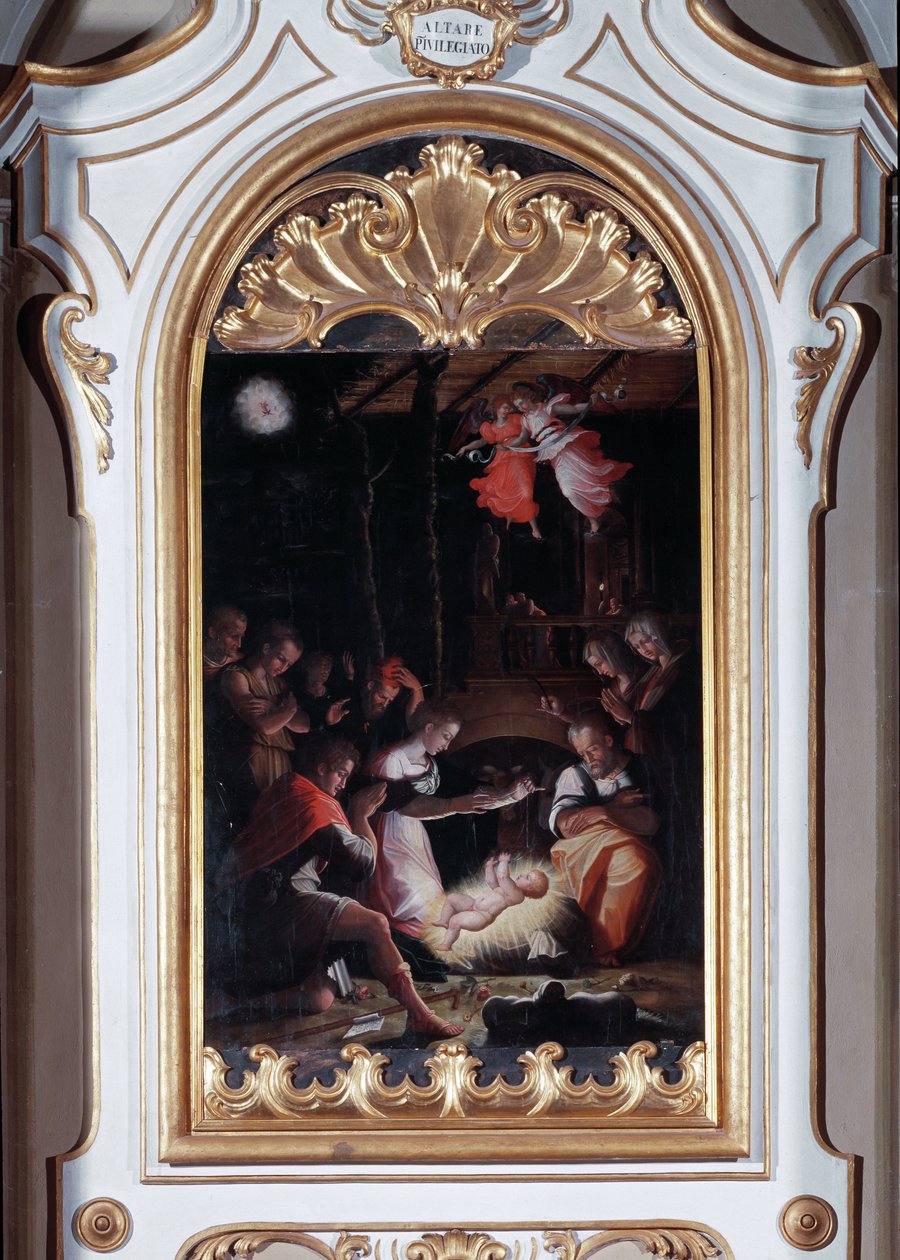 Geburt Christi von Giorgio Vasari