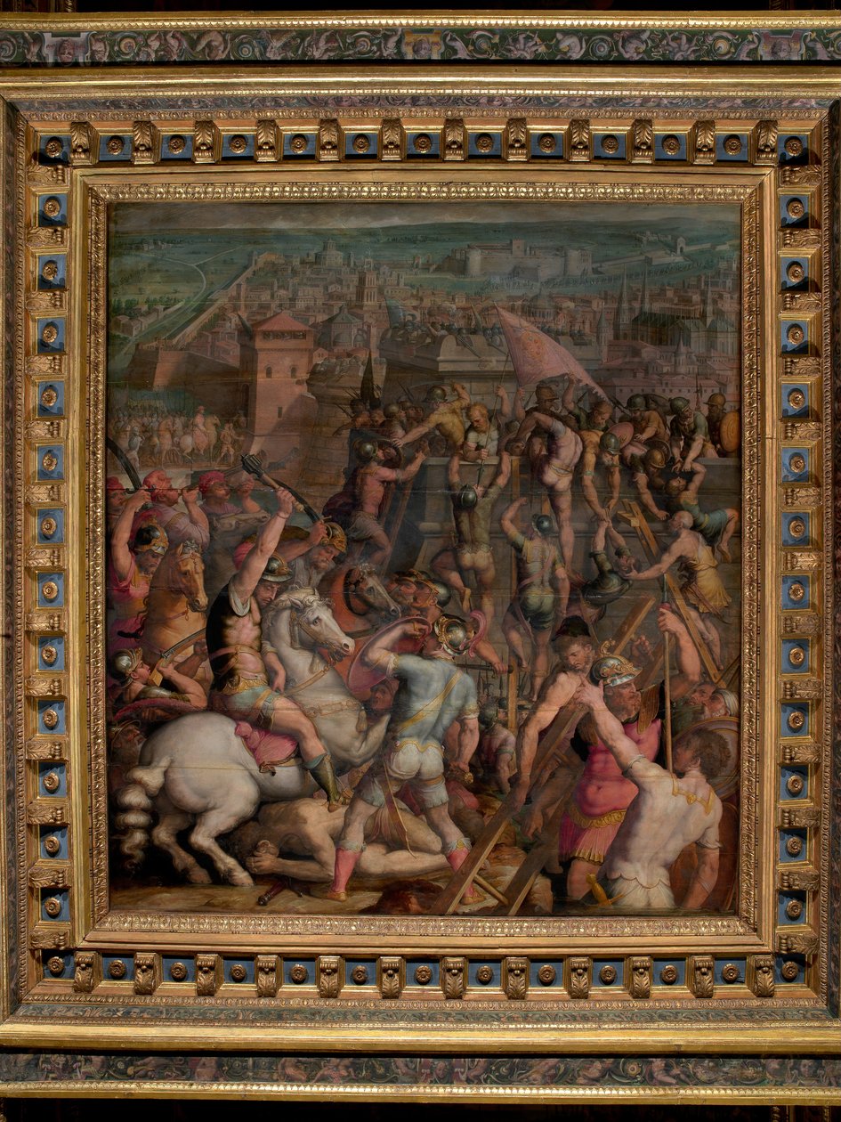 Die Einnahme von Mailand von Giorgio Vasari