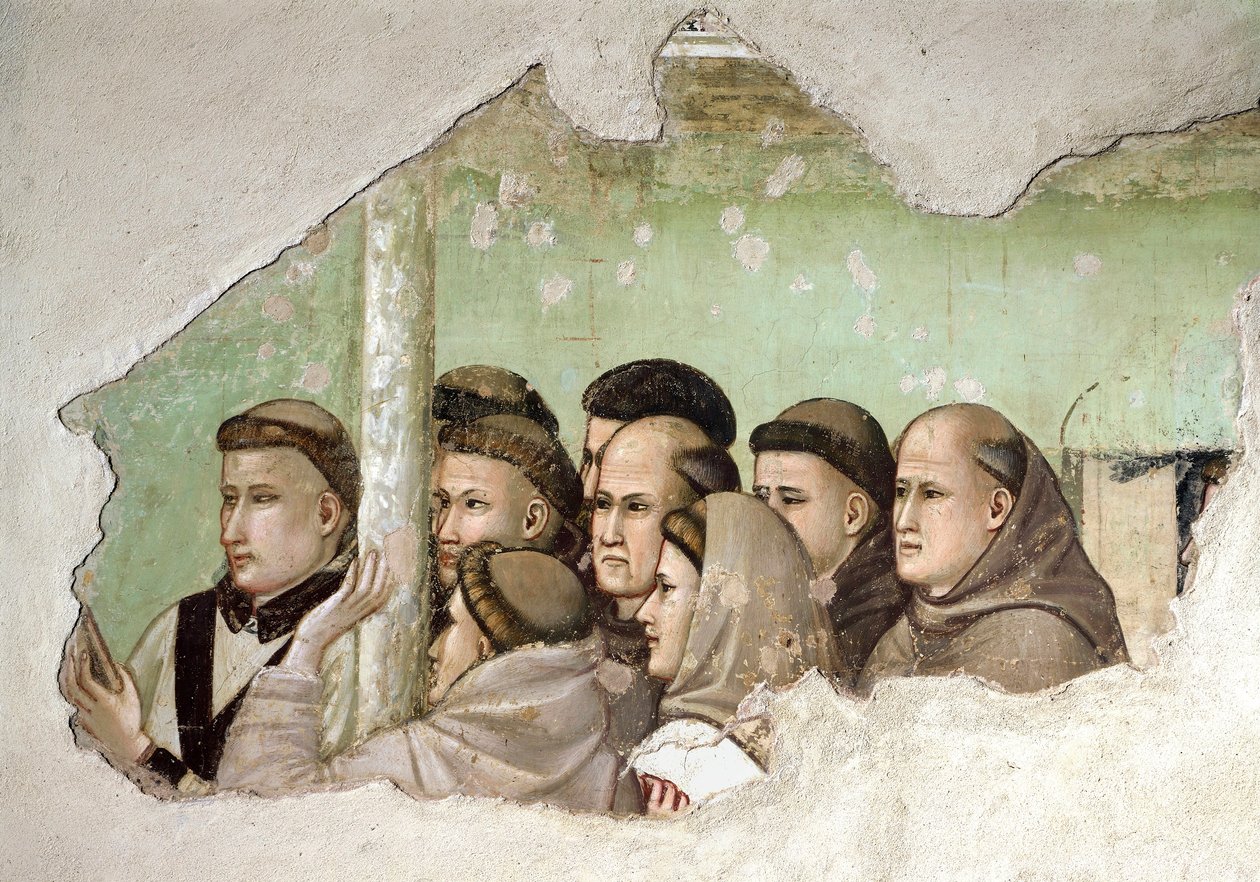 Tod von Bruder Augustinus von Giotto (c.1266 1337)