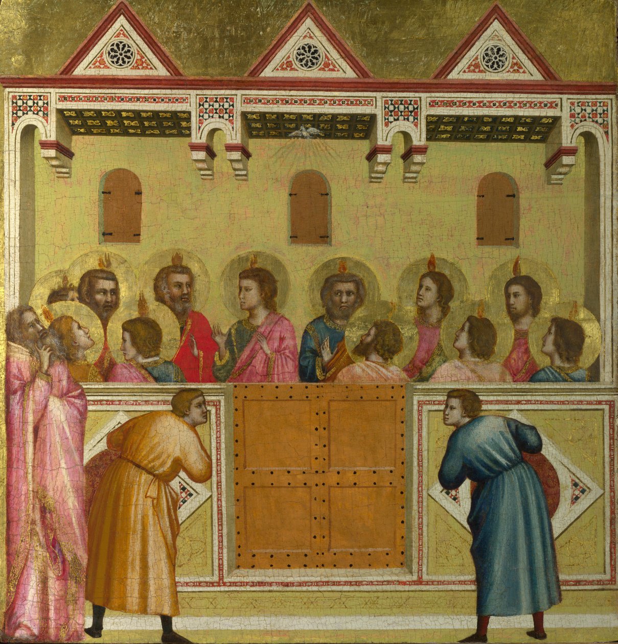 Pfingsten, ca. 1315 von Giotto di Bondone