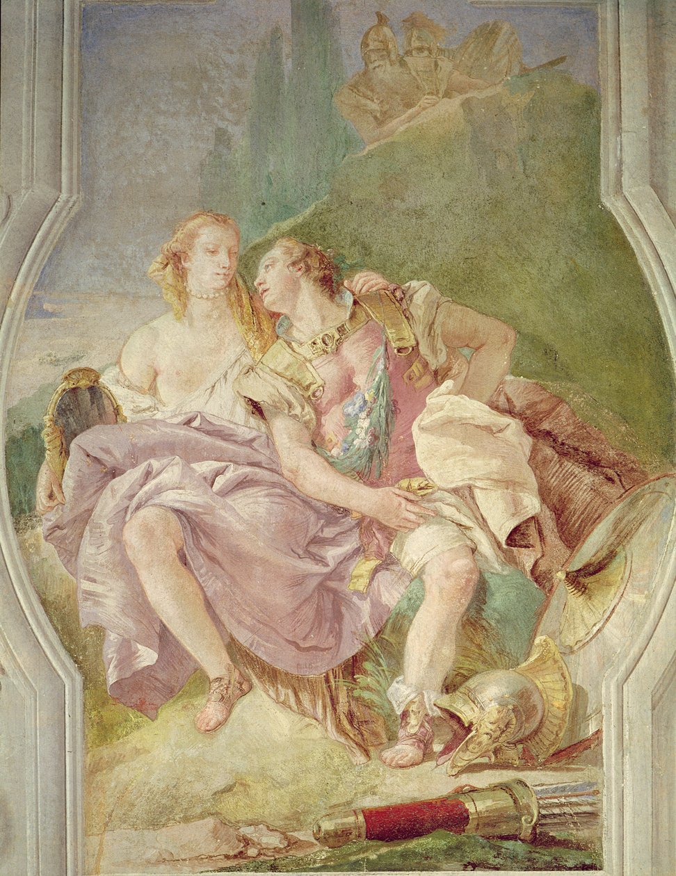 Rinaldo verzaubert von Armida, aus 