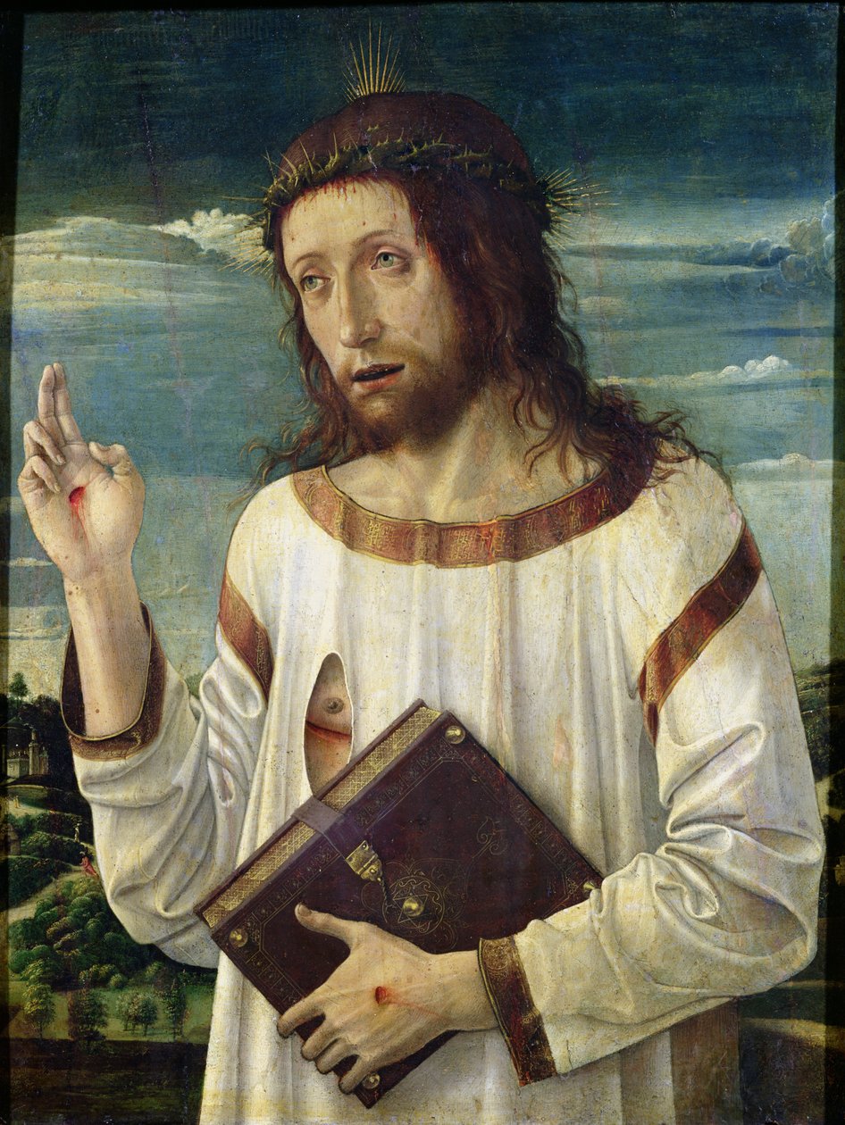 Christus segnet von Giovanni Bellini