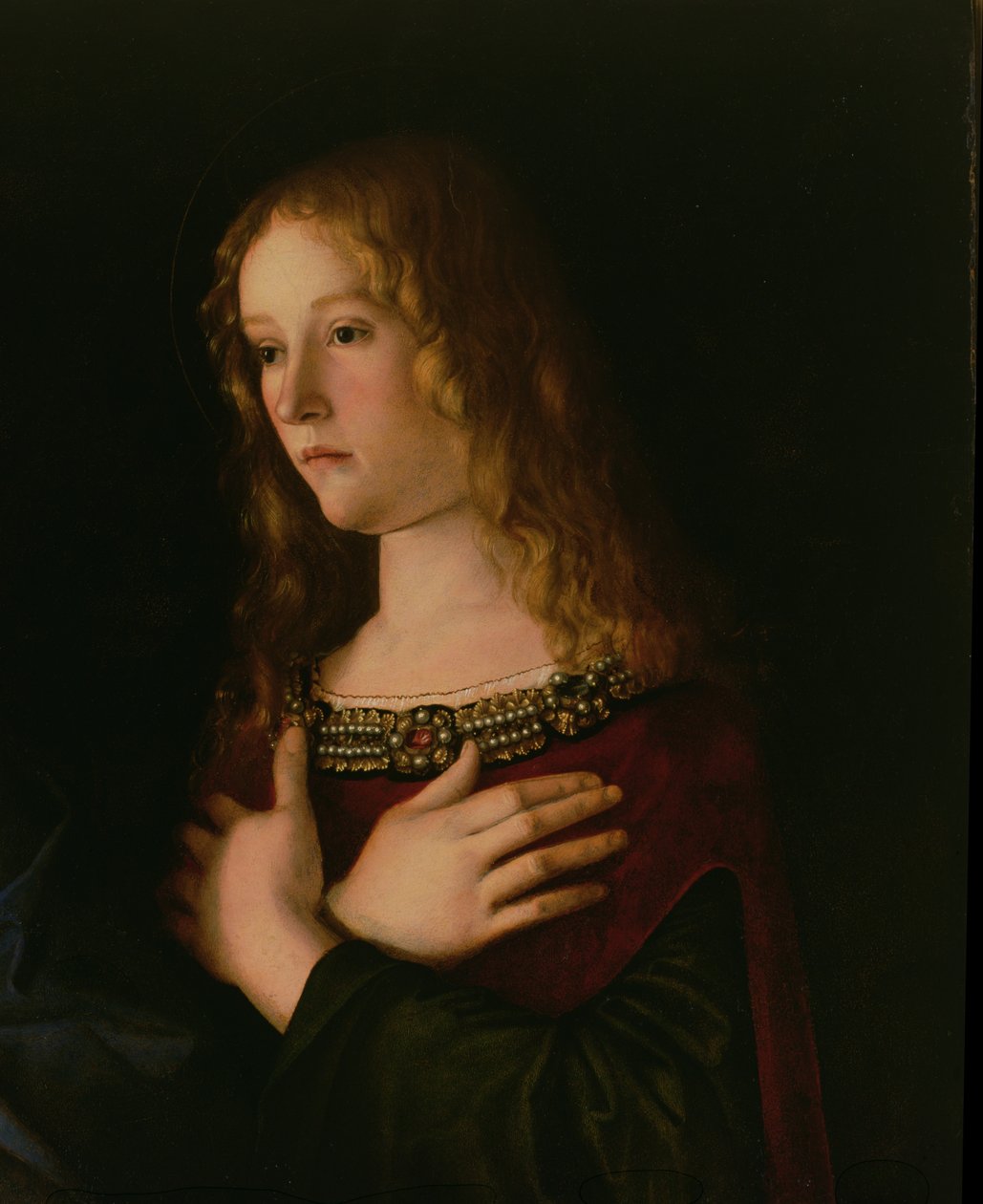 Maria Magdalena (Detail) von Giovanni Bellini