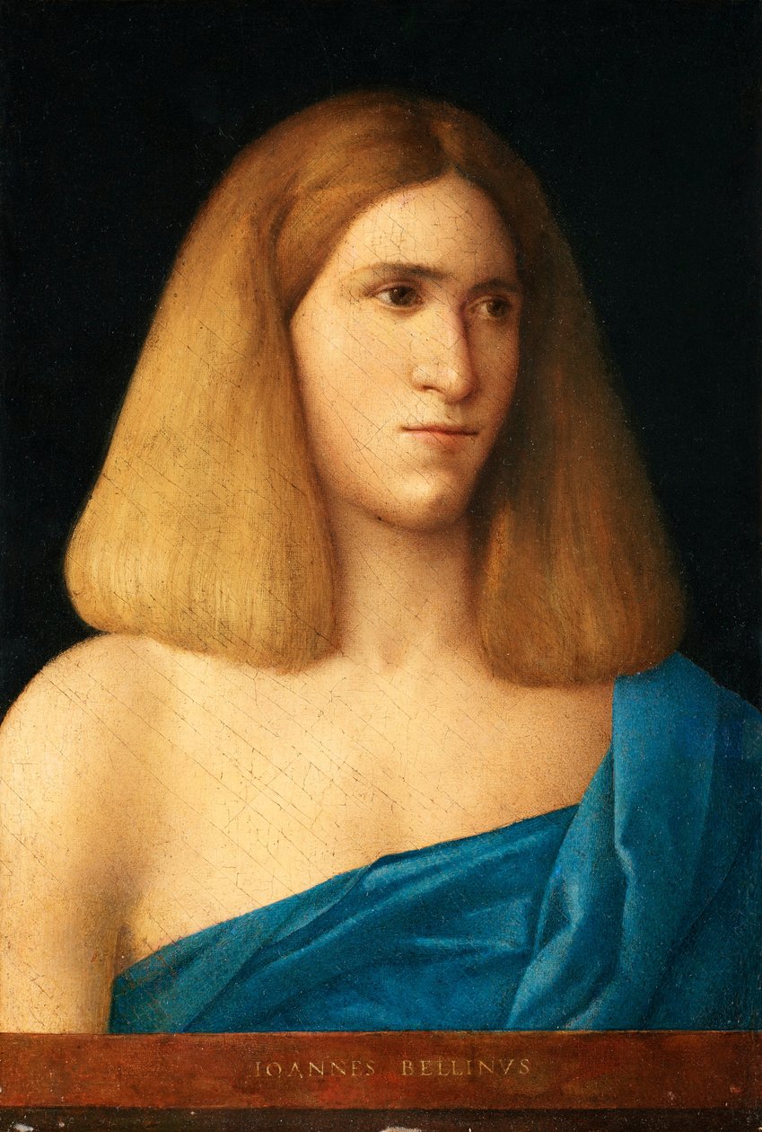 Porträt eines jungen Mannes von Giovanni Bellini