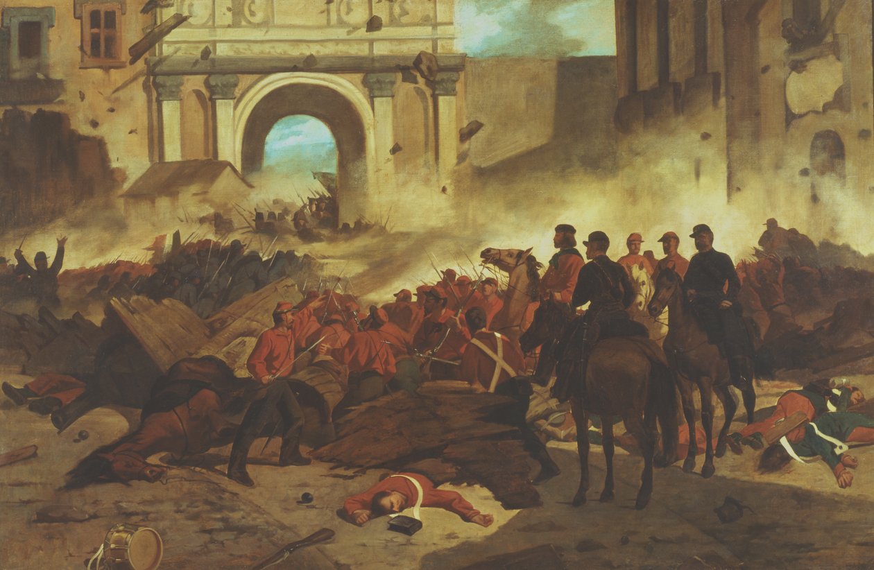 Garibaldi in Palermo von Giovanni Fattori