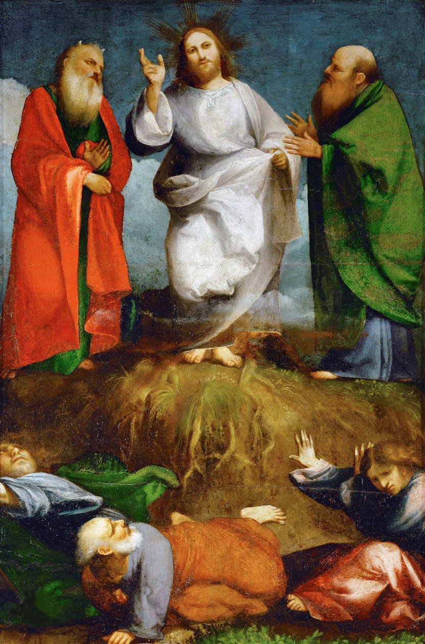 Die Verklärung Jesu, 1518 von Giovanni Antonio Pordenone