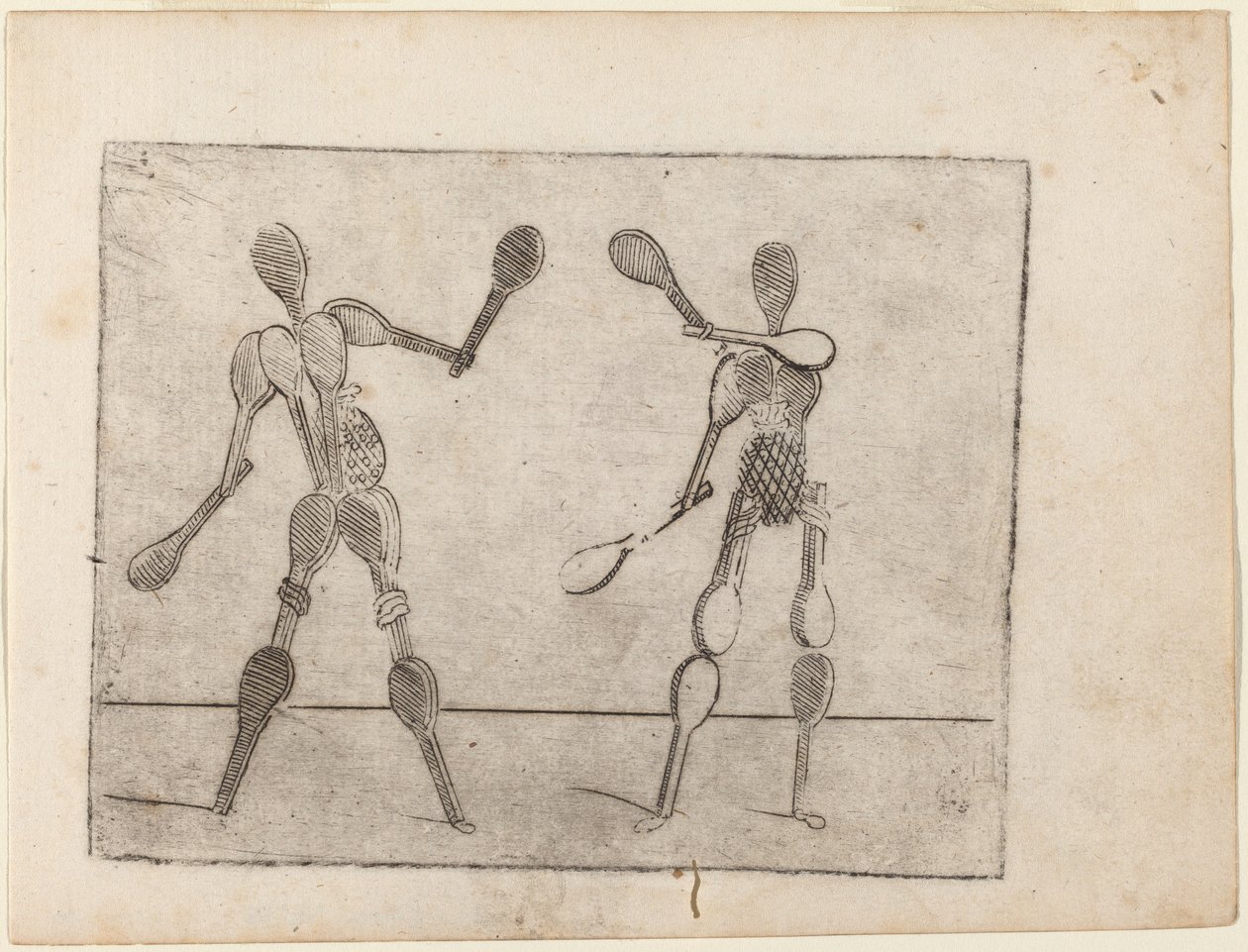 Aus "Bizzarie di varie Figure" von Giovanni Battista Bracelli