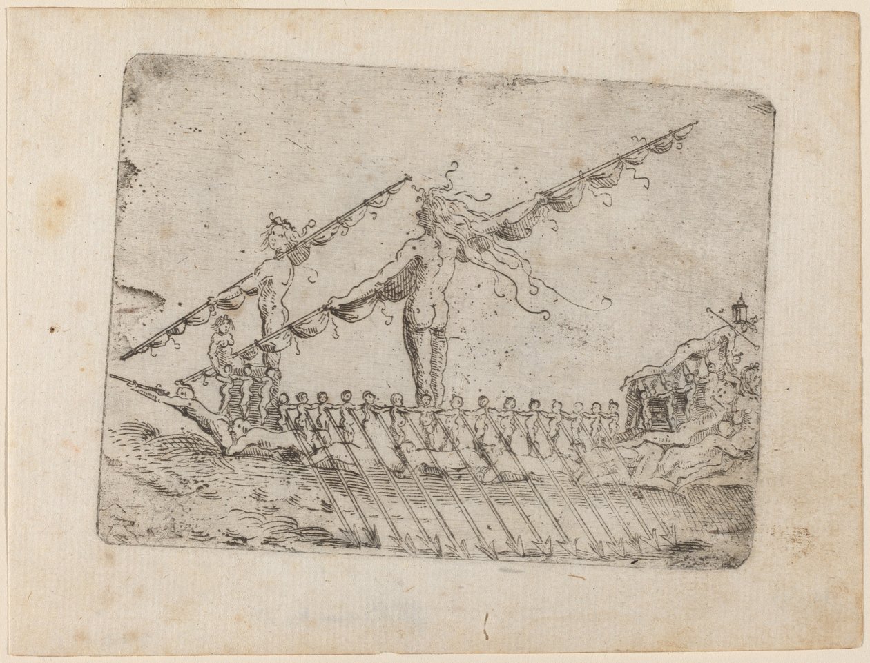 Aus "Bizzarie di varie Figure" von Giovanni Battista Bracelli