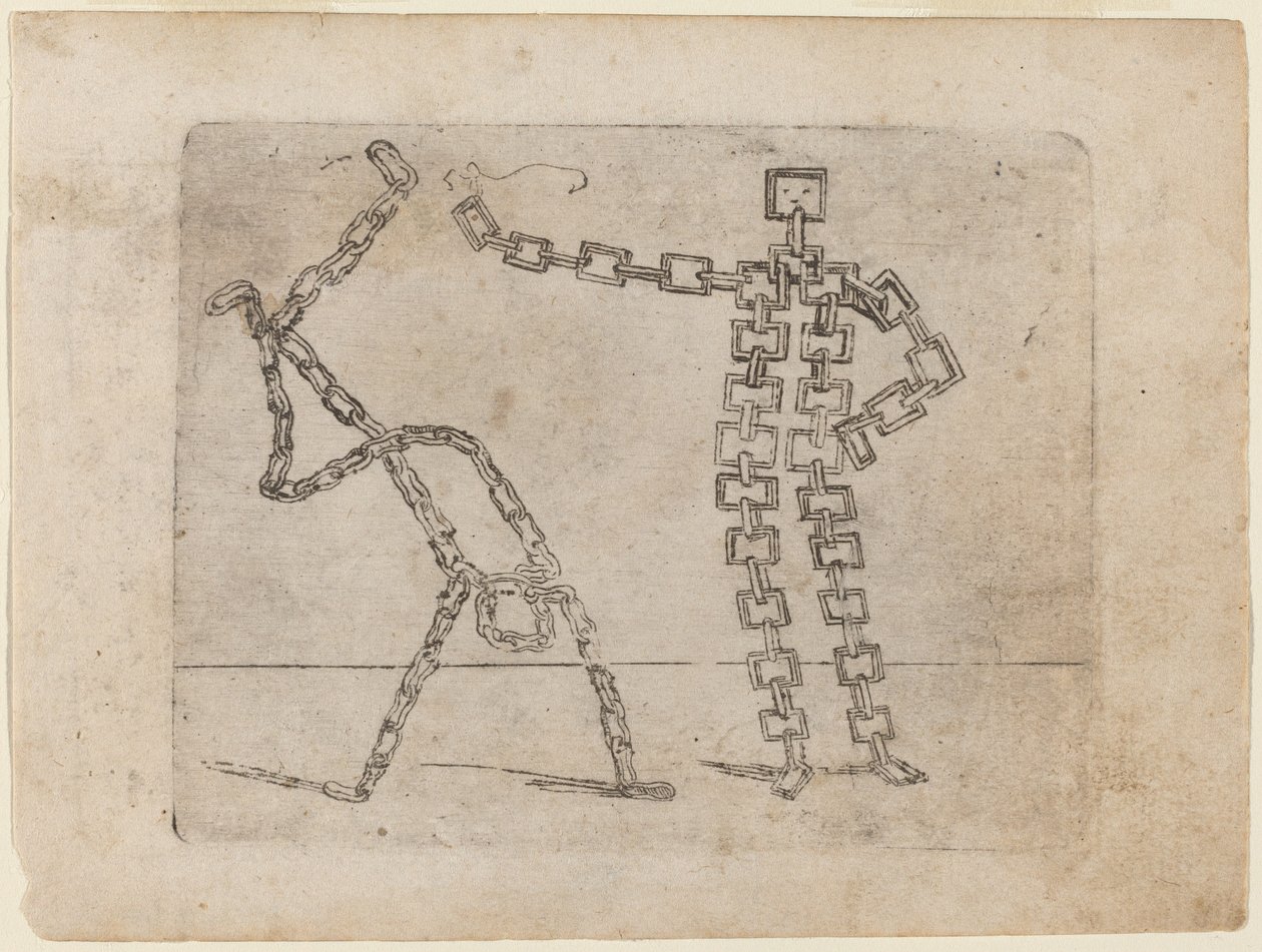 Aus "Bizzarie di varie Figure" von Giovanni Battista Bracelli