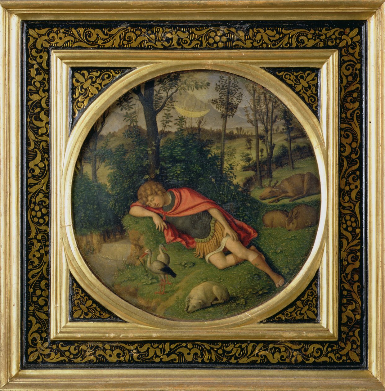 Endymion schlafend von Giovanni Battista Cima da Conegliano