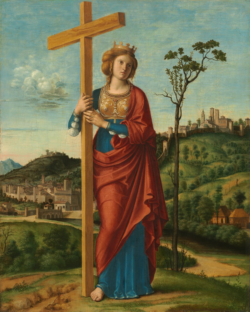 Heilige Helena, ca. 1495 von Giovanni Battista Cima da Conegliano