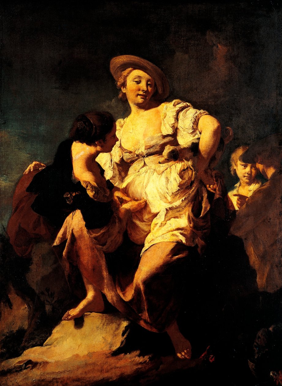 Der Wahrsager von Giovanni Battista Piazzetta