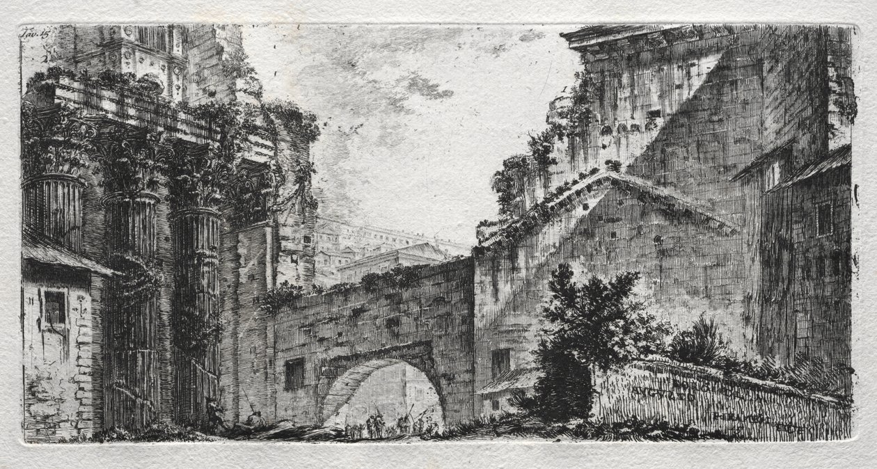 Foro di Augusto von Giovanni Battista Piranesi