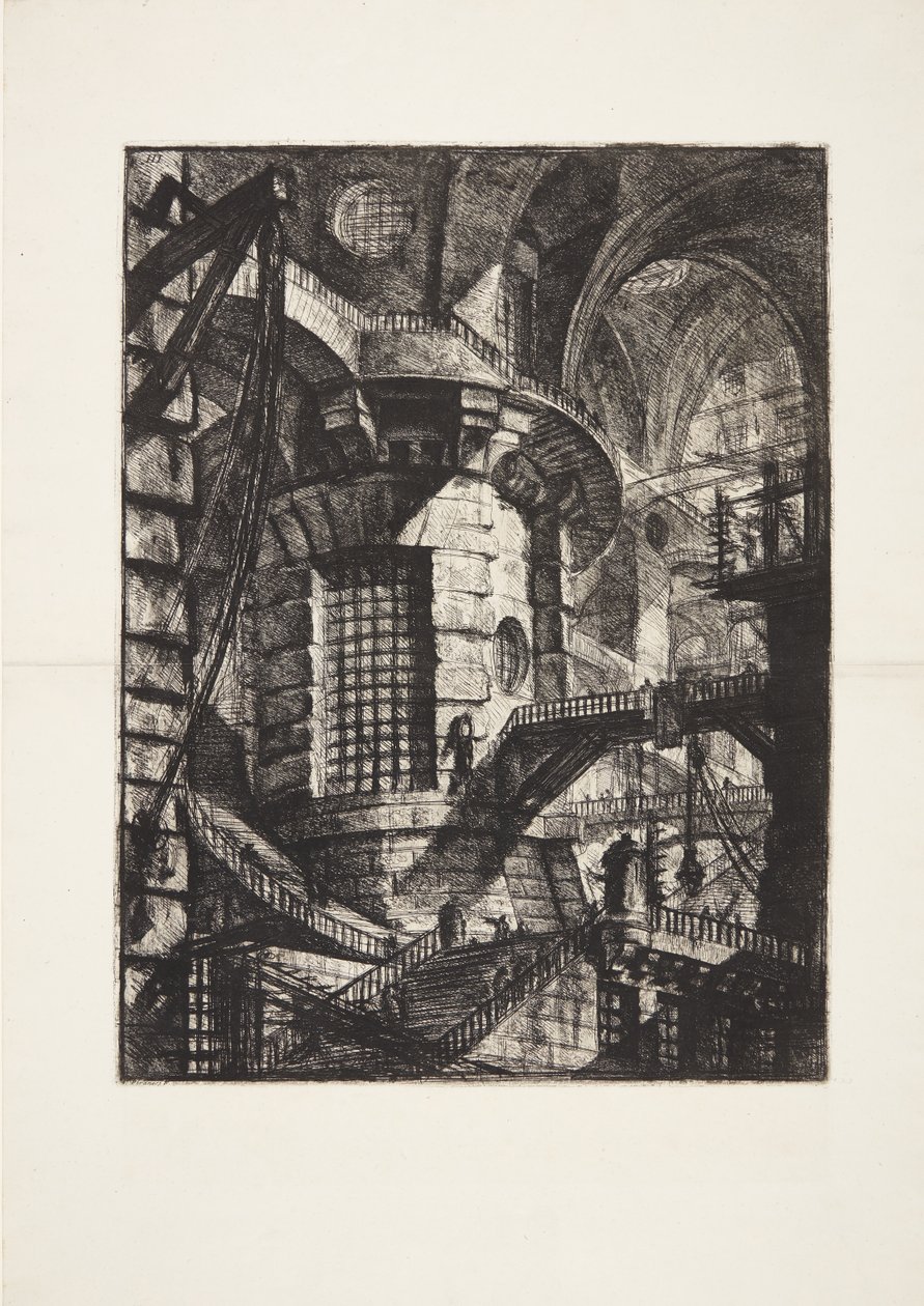 Der Runde Turm von Giovanni Battista Piranesi