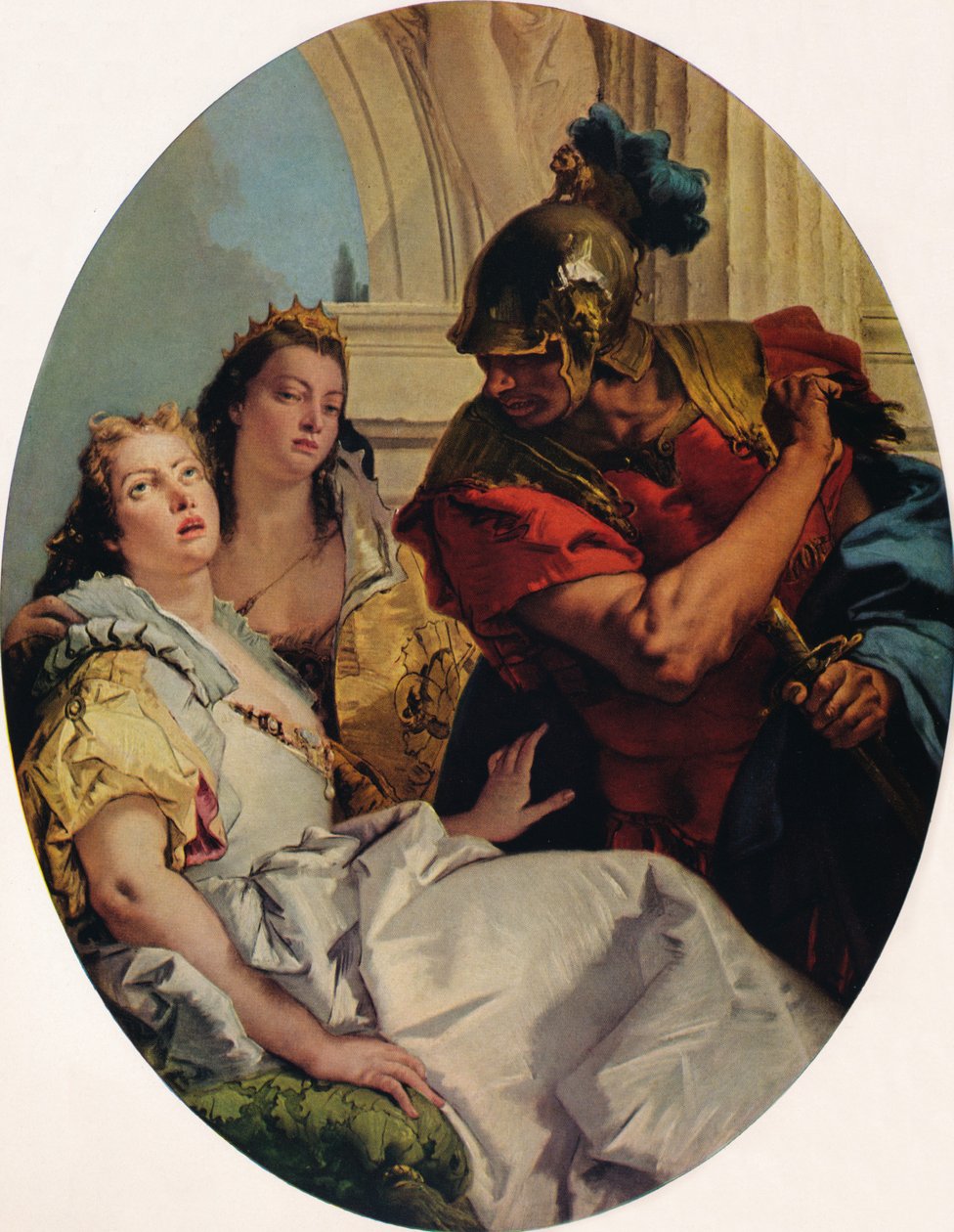 Szene aus der antiken Geschichte, um 1750 von Giovanni Battista Tiepolo