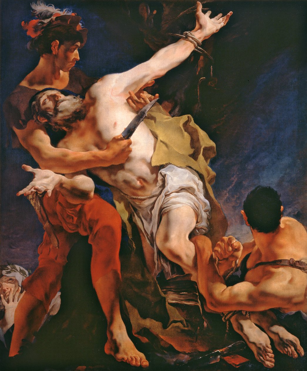 Das Martyrium des Heiligen Bartholomäus, 1722 von Giovanni Battista Tiepolo