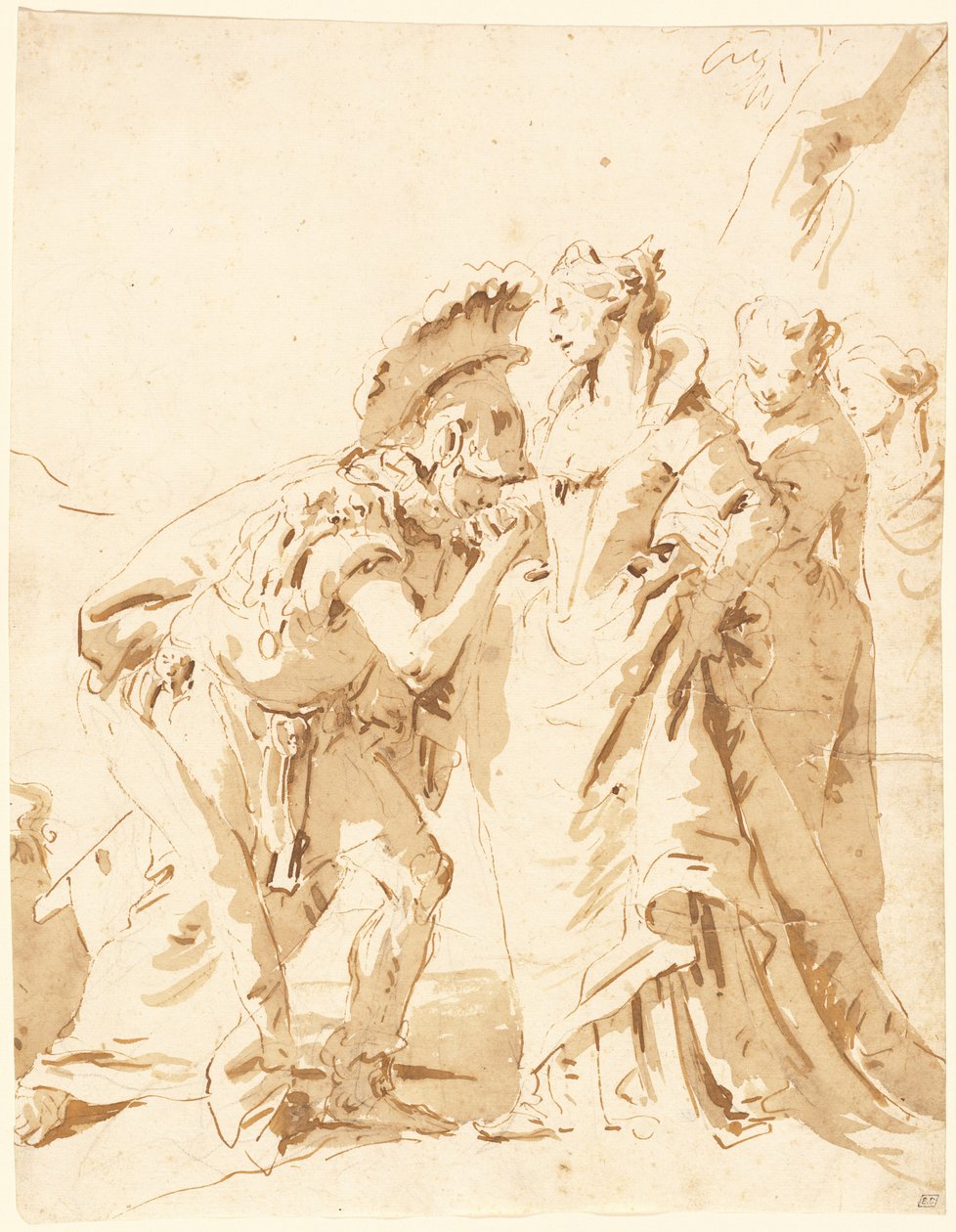 Das Treffen von Antonius und Kleopatra von Giovanni Battista Tiepolo