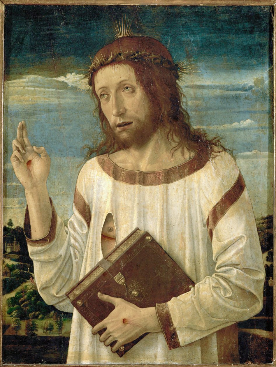 Der Segen Christi von Giovanni Bellini